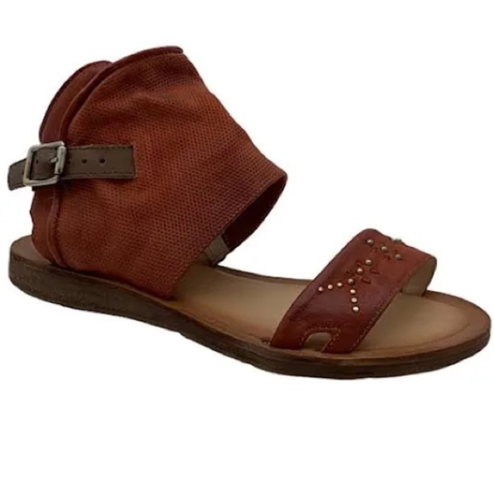 Miz Mooz Forge Rust colored Sandals Size 39